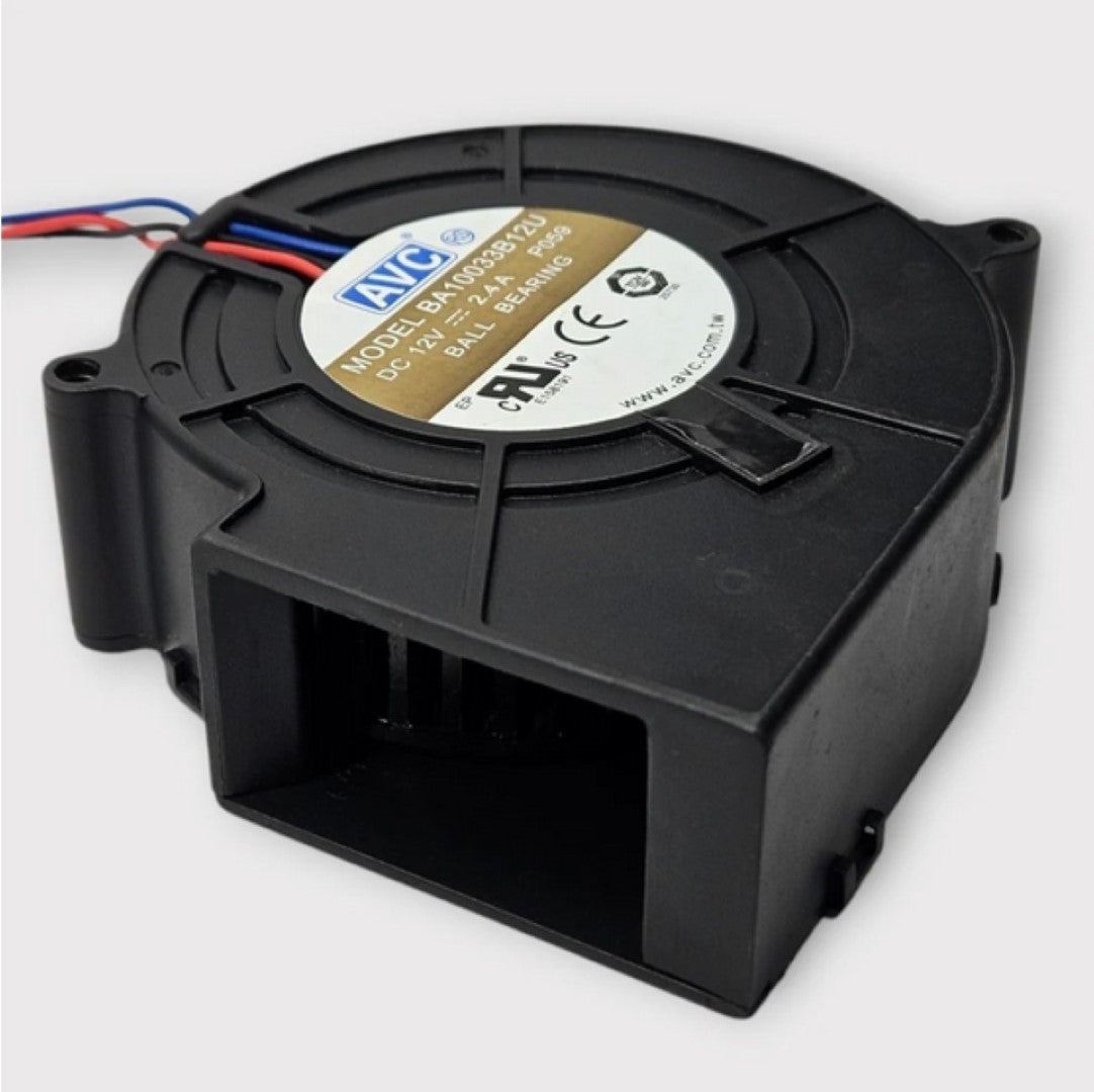 AVC 12v 2.40a Blower Fan BA10033B12U-P032 97 x 97 x 33mm Turbine Centrifugal Double Ball Bearing Fan — صورة 3
