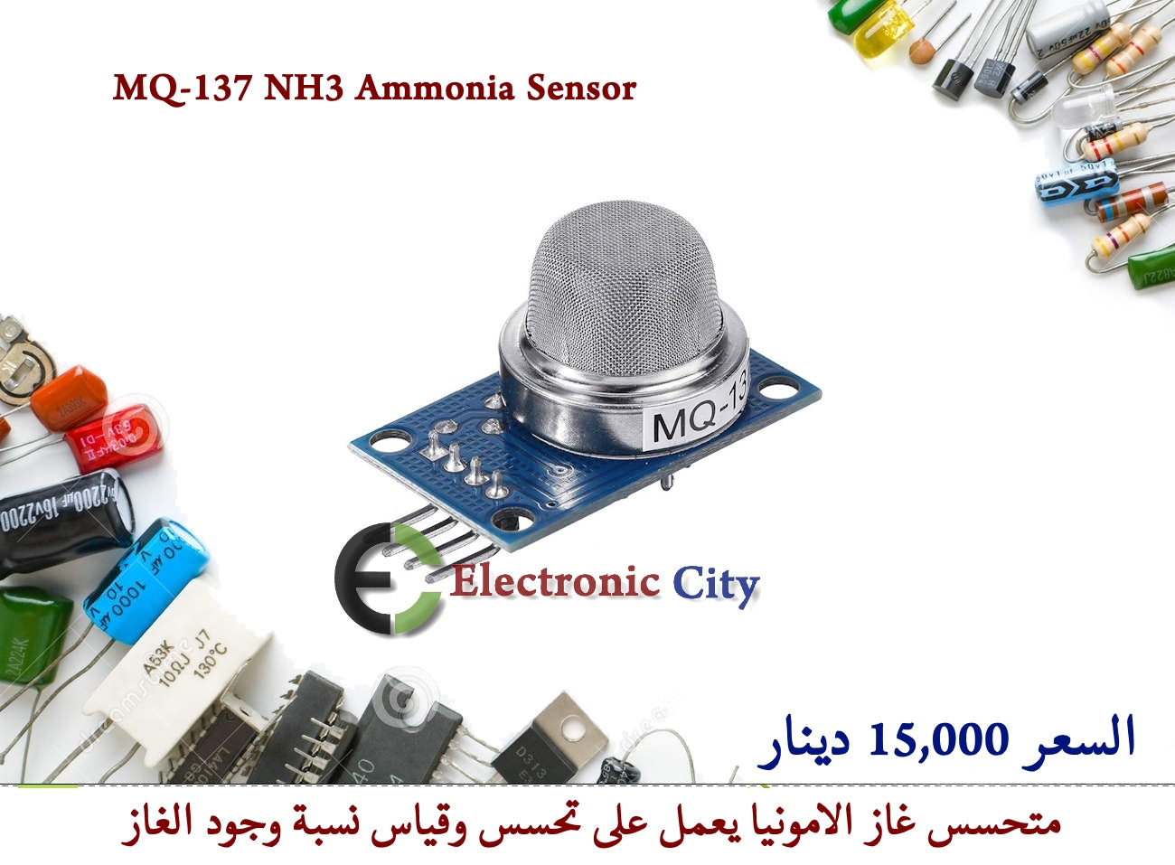 MQ-137 NH3 Ammonia Sensor   #II2  012776