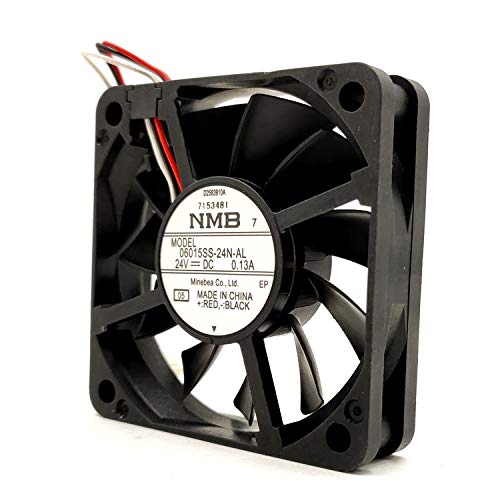 NMB 06015SS-24N-AL 6015 24V 0.13A 6 cm fan 3wire inverter cooling fan (Used) — صورة 2