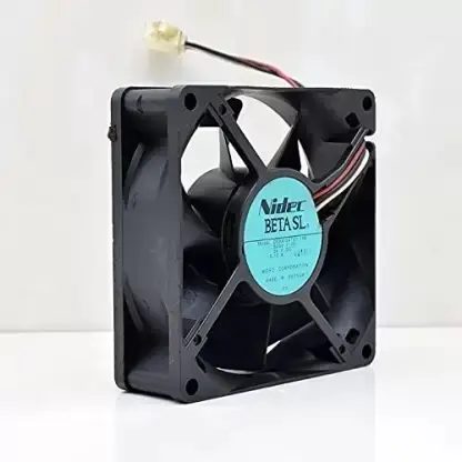NIDEC DC Fan D08A-24TS1 24V 0.12A 80x80x25mm (Used) — صورة 2
