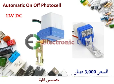 Automatic On Off Photocell Light Switch DC 12V 10 A  #N10 JCAB0003-004