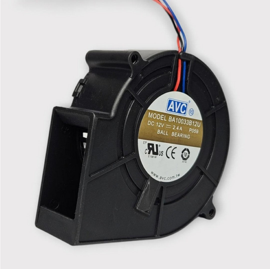 AVC 12v 2.40a Blower Fan BA10033B12U-P032 97 x 97 x 33mm Turbine Centrifugal Double Ball Bearing Fan — صورة 4