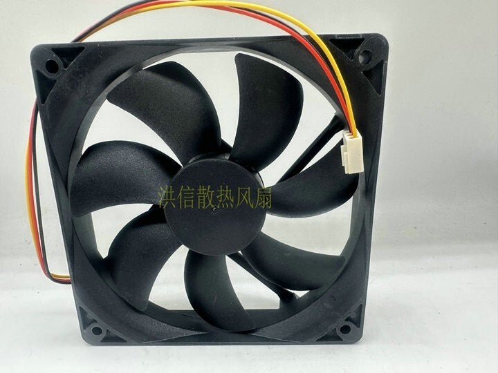 DFG12025B12M 12V 0.25A 12025 12x12x2.5cm 3000RPM chassis silent cooling fan  (Used)