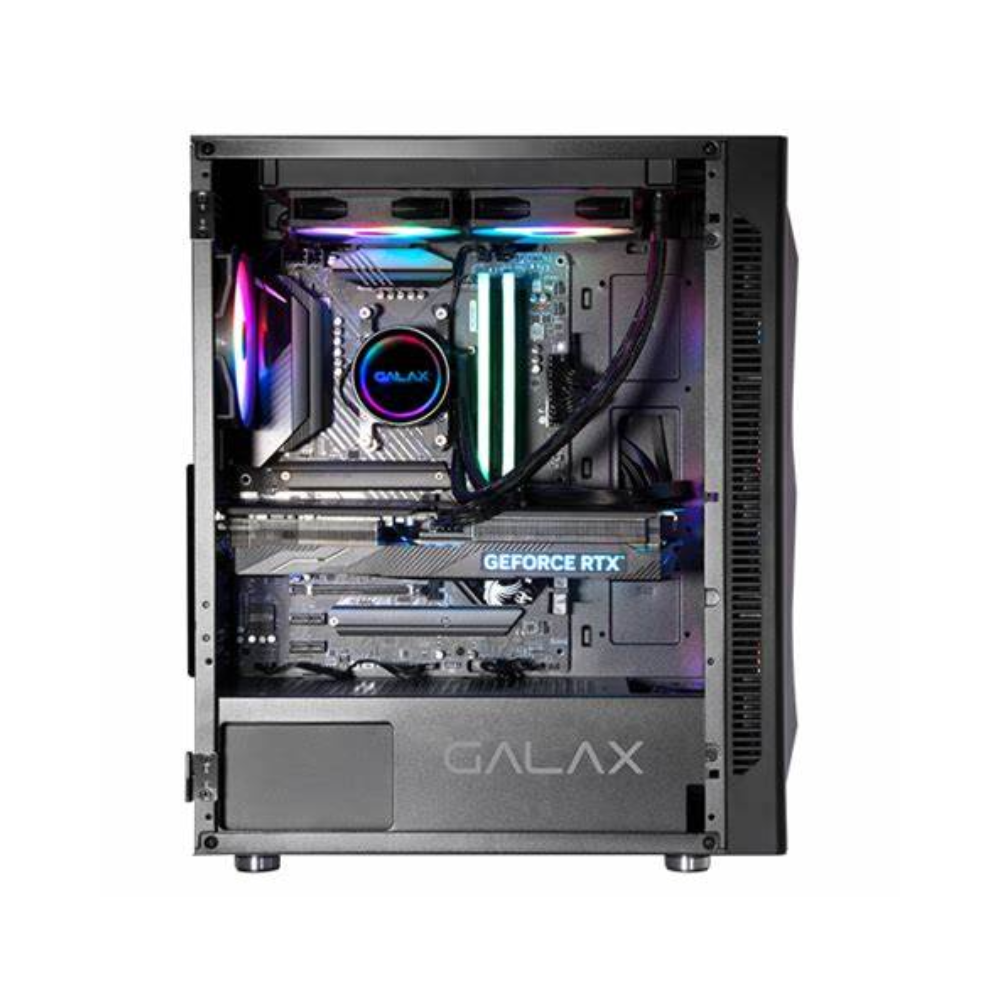 GALAX REVOLUTION-06 ARGB CASE 4 FAN+CONTROLLER RGB BLACK — صورة 2