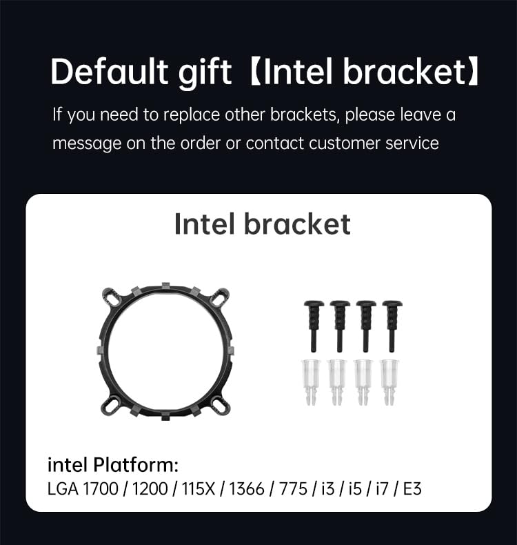 C400 CPU Air Cooler with 4 Heat Pipes, 120mm ARGB PWM Fan, Motherboard Sync ARGB Lighting, 5V 4-pin CPU Cooler, Compatible with AMD RyzenIntel LGA 1700115X — صورة 6