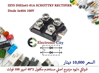 IXYS DSS2x41-01A SCHOTTKY RECTIFIER Diode 2x40A 100V
