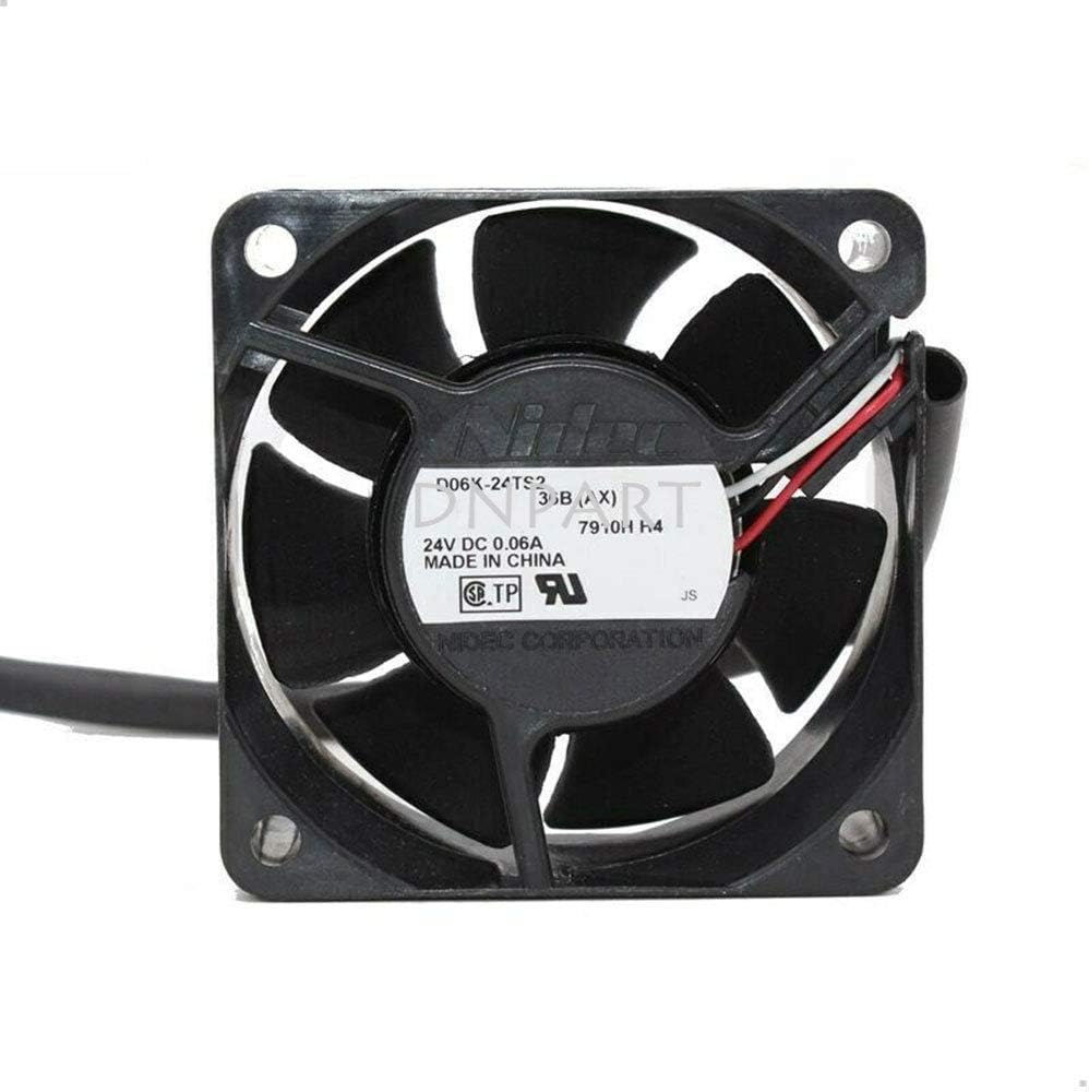 NIDEC D06K-24TS2 24V 0.06A 606025MM Cooling Fan (Used) — صورة 2