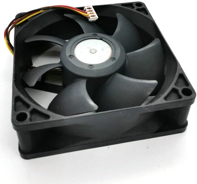 Original U80T12MS6A7-58 8CM 8025 12V 0.24A 4Line 4Pin inverter cooling fan (Used) — صورة 2