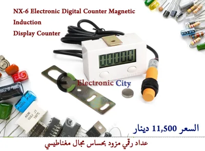 NX-6 Electronic Digital Counter Magnetic Induction Display Counter  #R12  X-JM0117A