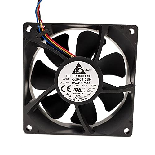 QFR0812SH 12V 80mm Fan QFR0812SH 12V 0.50A 8025 Cooling Fan — صورة 2