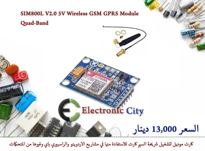 SIM800L V2.0 5V Wireless GSM GPRS MODULE Quad-Band #S7 12251
