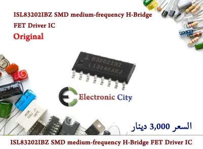 ISL83202IBZ SMD medium-frequency H-Bridge FET Driver IC #HH12
