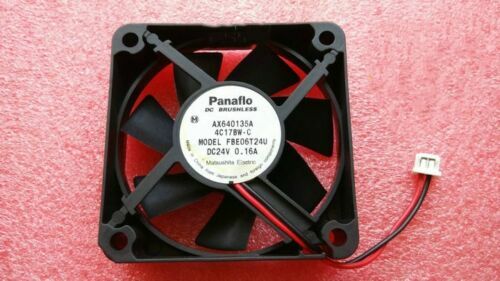 FBE06T24U 6015 DC24V 0.16A 6CM inverter cooling fan (Used) — صورة 2