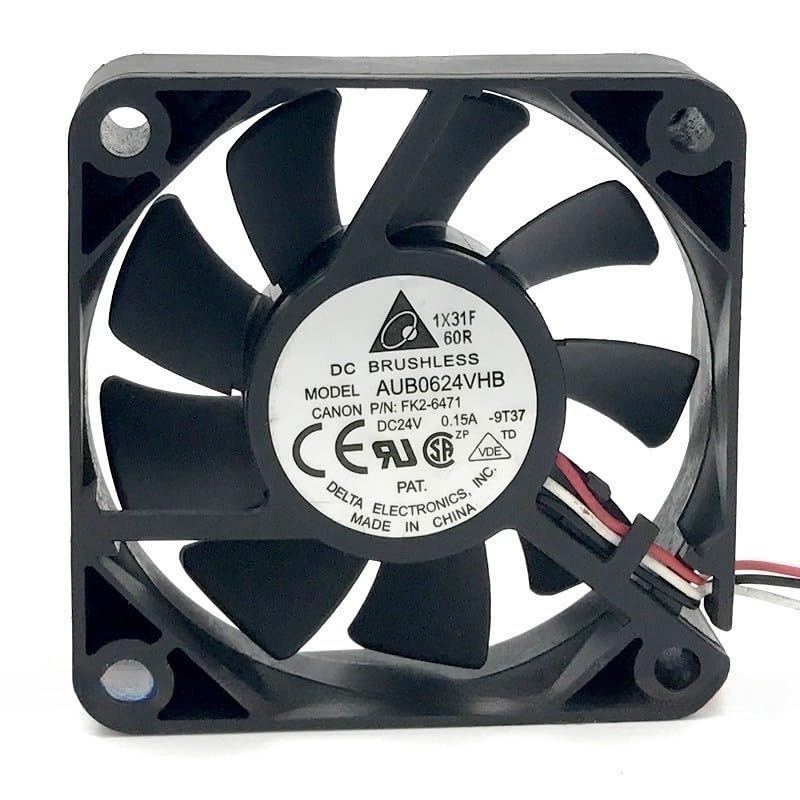 Delta AUB0624VHB 60X60X15MM 24V 0.15A Cooling Fan (Used) — صورة 2