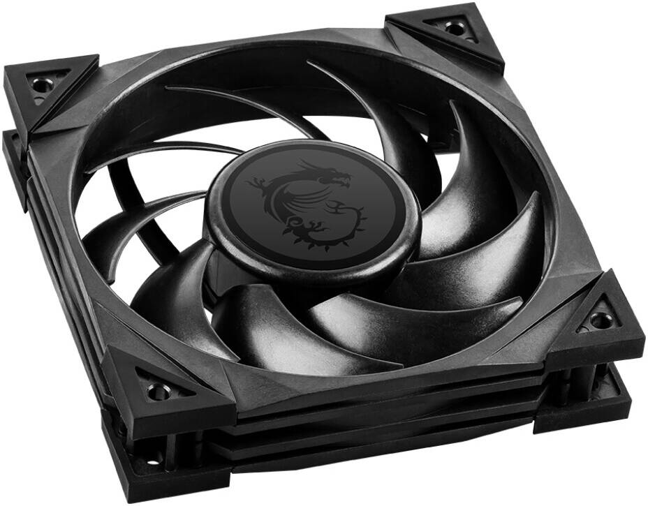 MSI MEG Silent Gale P12 Case Fan, 120mm x 120mm Fan Size, 2000 RPM Fan Speed, 56.2 PLA12025S12H-4 — صورة 2