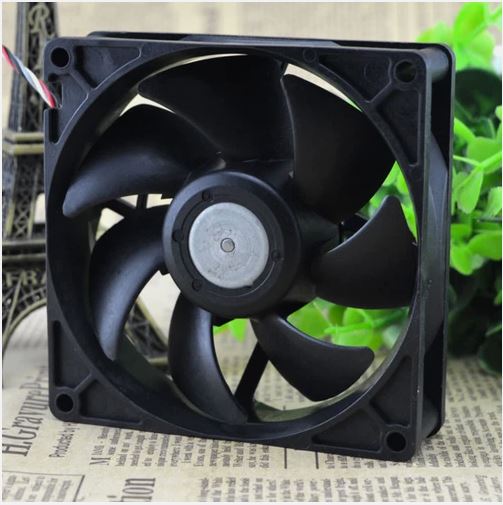 Nidec U92T24MUA7 9cm 9225 24V 0.14A Chassis Cooling Fan Quiet (Used) 55877