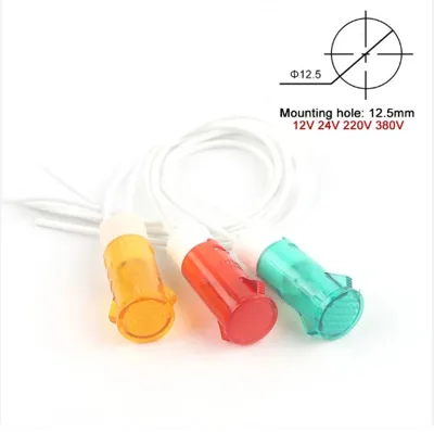 MDX-11A 10MM Blue 220V LED Panel Indicator Lights