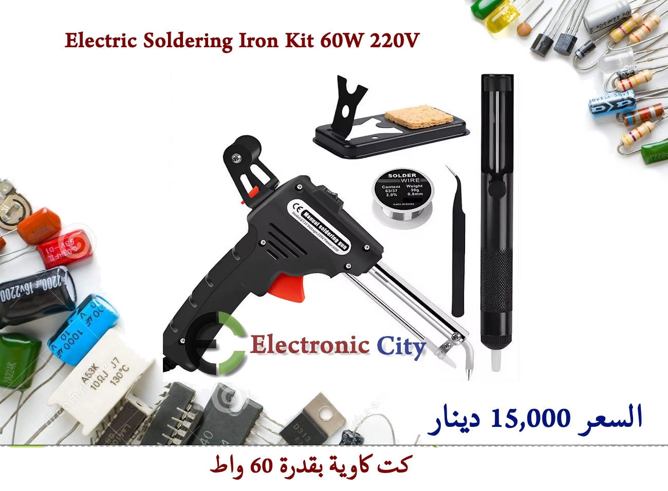 Electric Soldering Iron Kit 60W 220V  012701