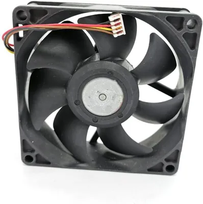 Original U80T12MS6A7-58 8CM 8025 12V 0.24A 4Line 4Pin inverter cooling fan (Used)