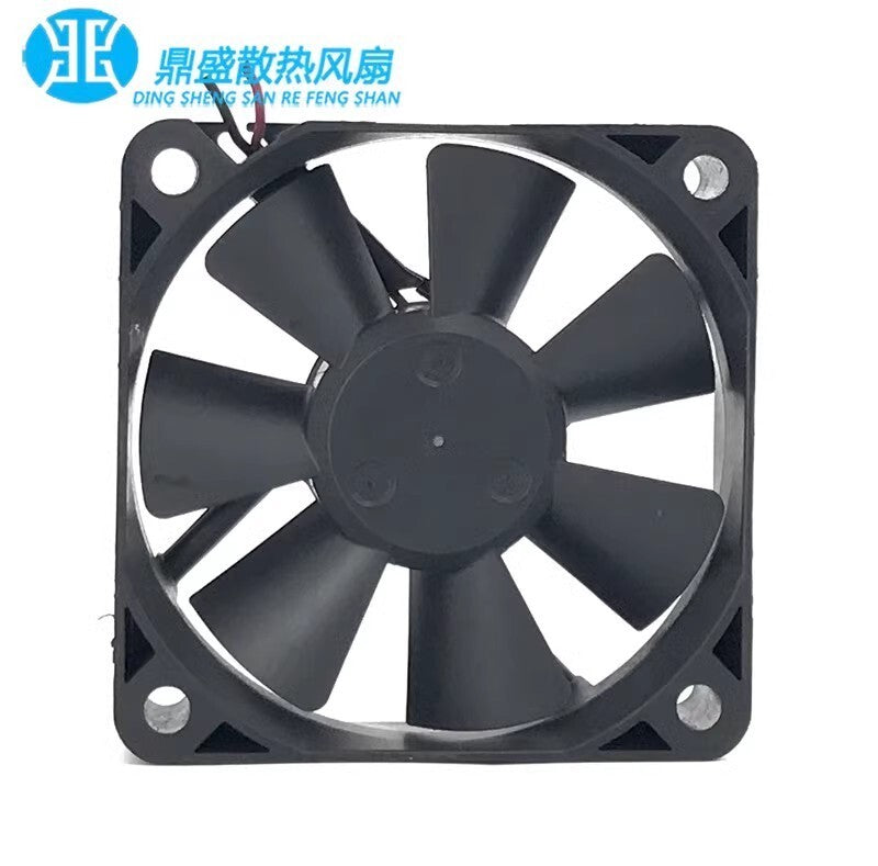 NMB 2406GL-05W-B50 6015 DC24V 0.13A 6CM 2-Wire Dual Ball Cooling Fan (Used)