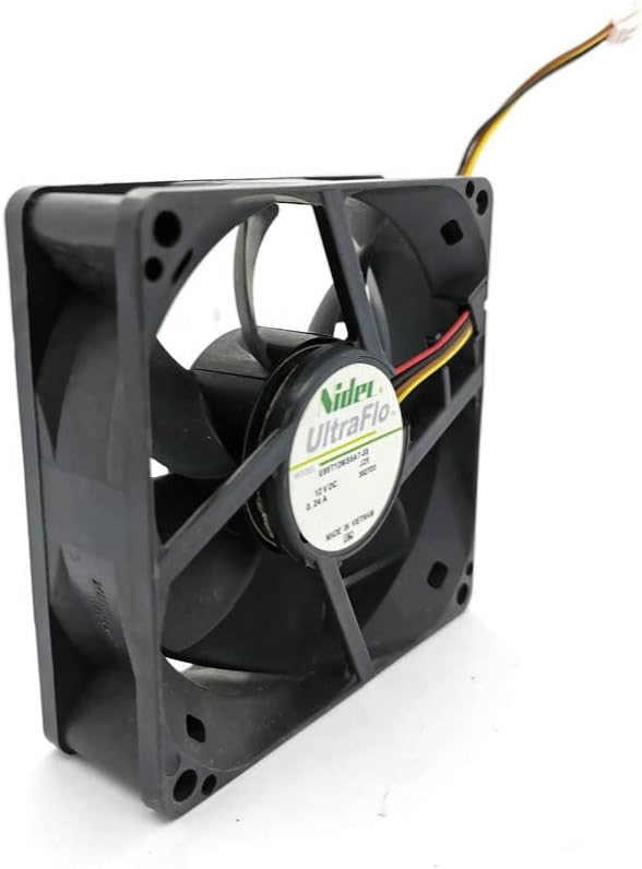 Original U80T12MS6A7-58 8CM 8025 12V 0.24A 4Line 4Pin inverter cooling fan (Used) — صورة 3