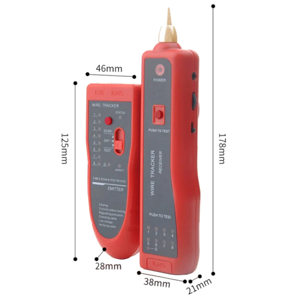 Onten Cable Tester OTN-E923, Digital — صورة 2