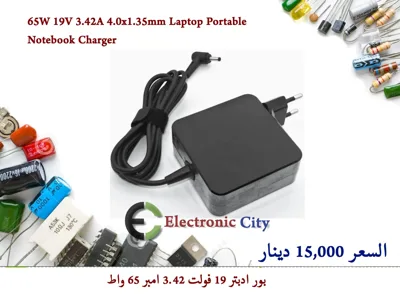 65W 19V 3.42A 4.0x1.35mm Laptop Portable Notebook Charger    #GG