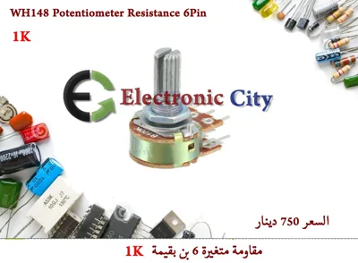 WH148 Potentiometer Resistance 6Pin 1K #R11