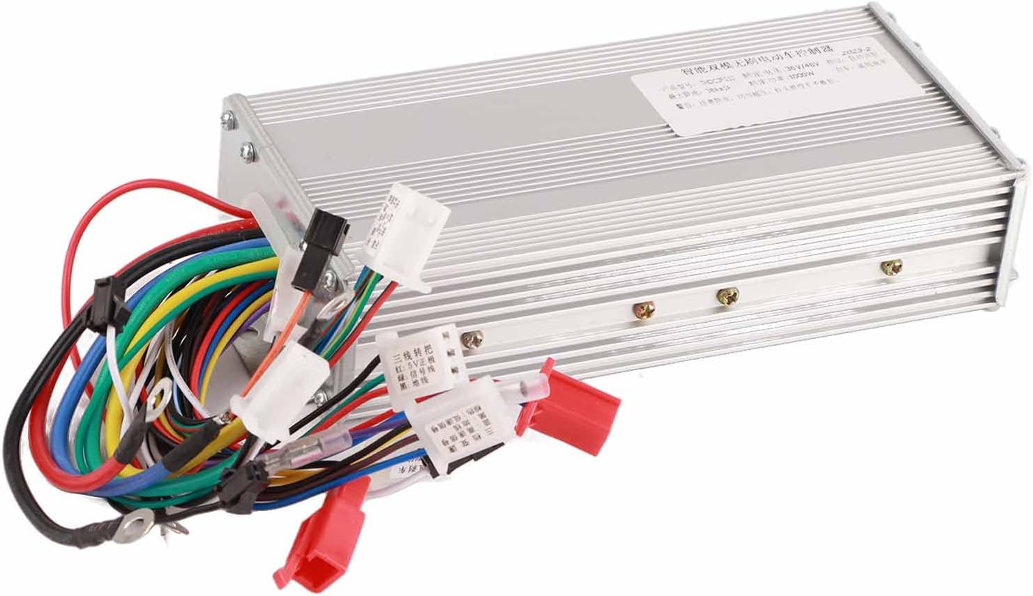 Brushless Controller, 36V/48V 1000W Brushless Motor Sine Wave Controller for Electric Bicycle Scooter Tricycle Brush Motor Control — صورة 3