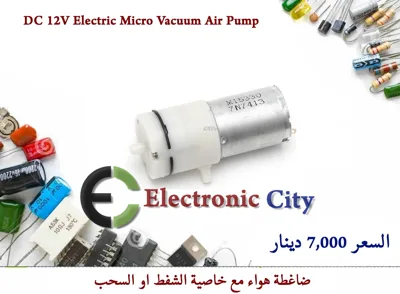 DC 12V Electric Micro Vacuum Air Pump #T 12    122277