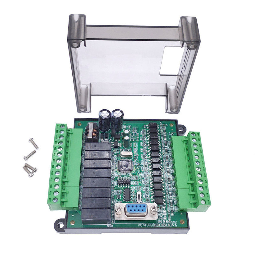 1N-20MR PLC Board DC24V 232 Relay Output Module with case — صورة 5